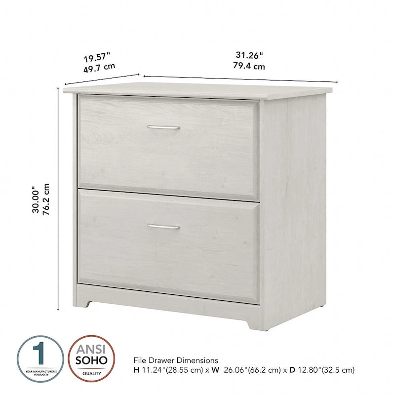 2 Drawer Lateral File Cabinet
