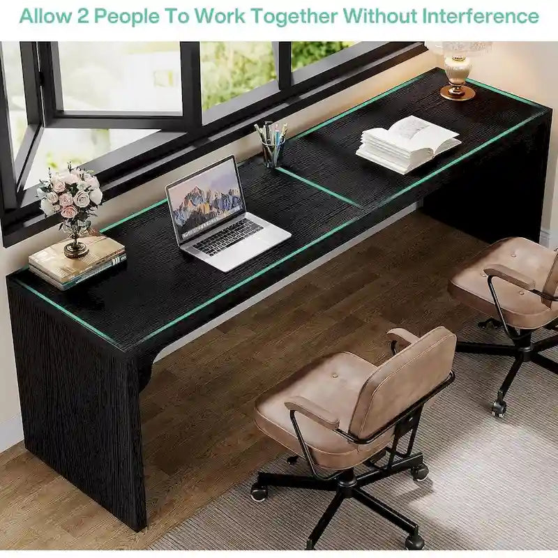 Extra Long 2-Person Desk for Home Office
