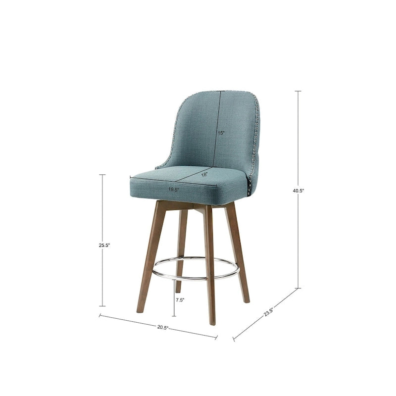 Tresenhocker mit um 360 Grad drehbarer Sitzfläche