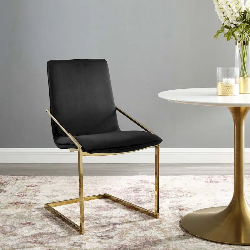 Velvet Dining Armchair