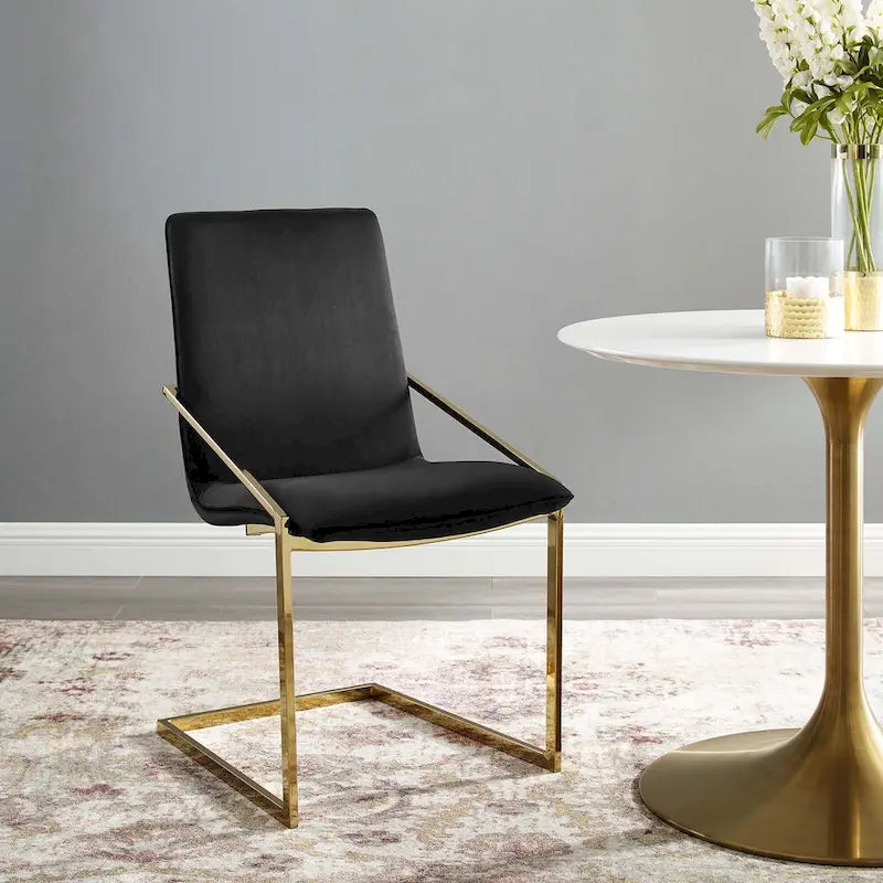 Velvet Dining Armchair