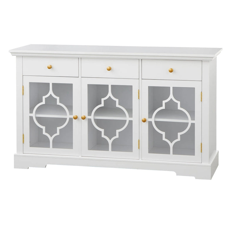 Glass Cabinet Sideboard Storage