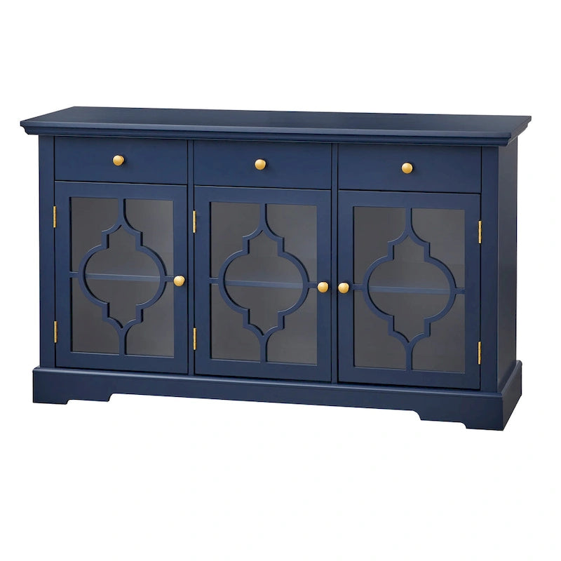 Glass Cabinet Sideboard Storage
