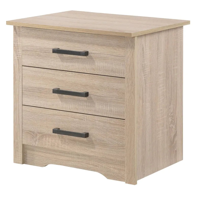 3-Drawer Nightstand