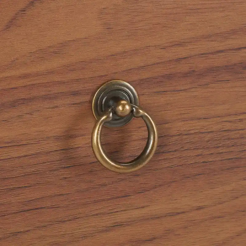 3-Drawer Chest with Gold Hardware