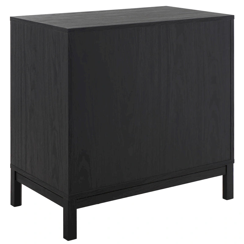 3-Drawer Chest with Gold Hardware