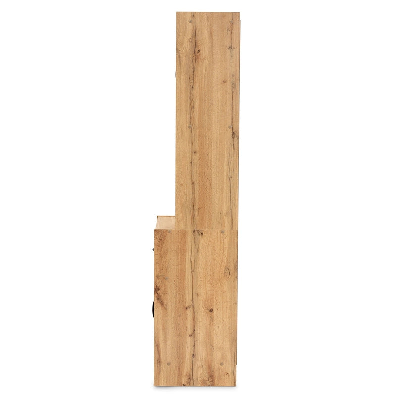 Modern Oak Kitchen Storage Cabinet