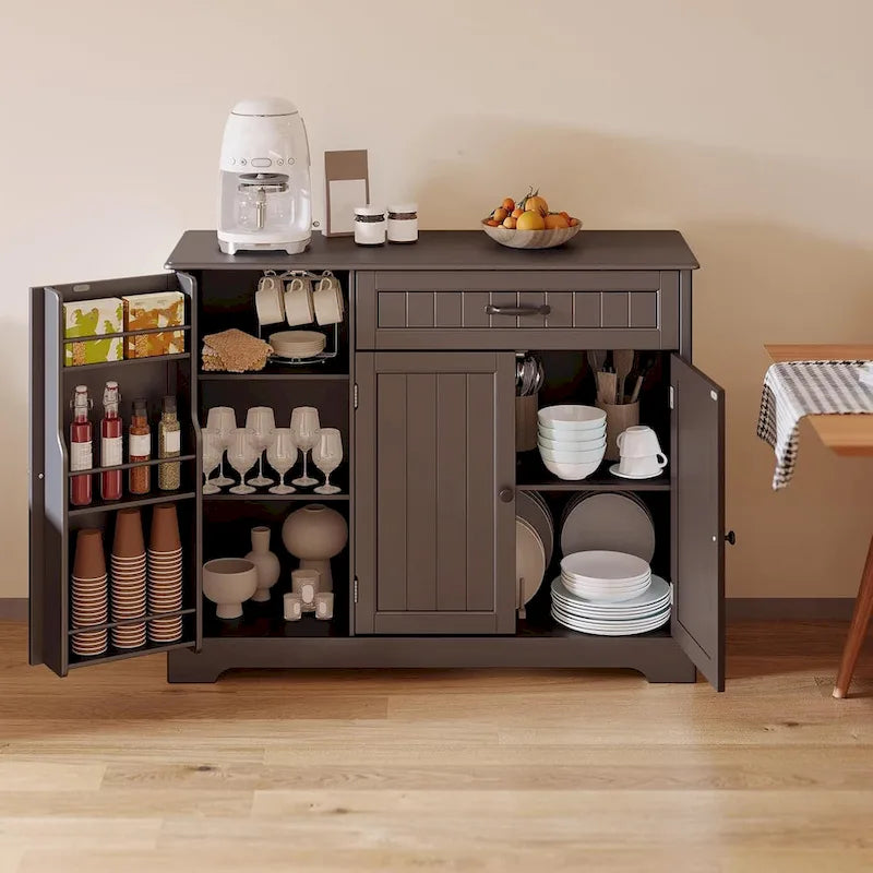 Buffetschrank-Sideboard mit Schublade und 3 Türen